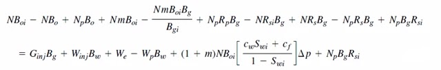 Adición del término Np Bg Rsi