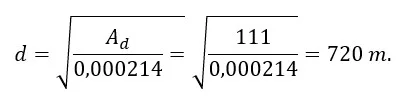 Cálculo para un arreglo triangular.